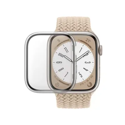 PanzerGlass FullBody Apple Watch 9/8/7 45mm Clear, D3O, Ekran Koruyucu
