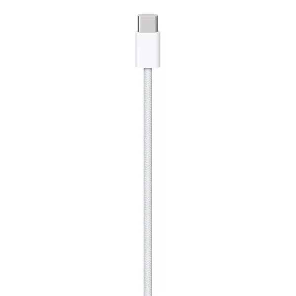APPLE USB-C Örgü (1m) Hızlı Şarj Kablosu Beyaz - Görsel 3