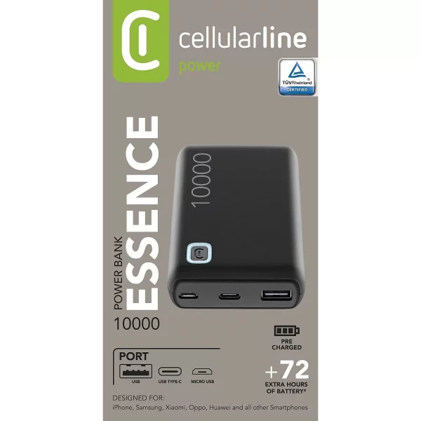 Cellularline Essence 10.000 Mah. Turbo PD 20W Powerbank Yeşil - Görsel 4