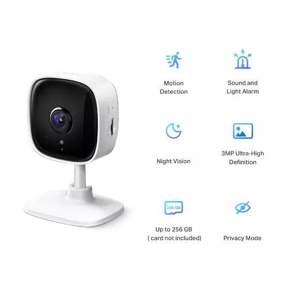 Tp-Link Tapo C100 Kablosuz Wifi Kamera 1080P - Görsel 2