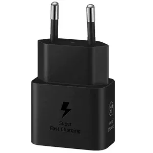 SAMSUNG Type-C 25 W Hızlı Şarj Adaptörü Siyah