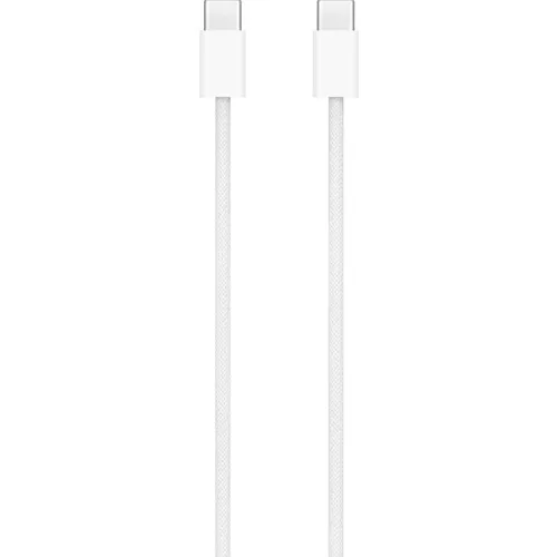 APPLE USB-C Örgü (1m) Hızlı Şarj Kablosu Beyaz - Görsel 2