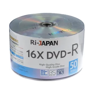 Ridata 4.7Gb DVD-R 16x Ri-JAPAN (1 Paket)