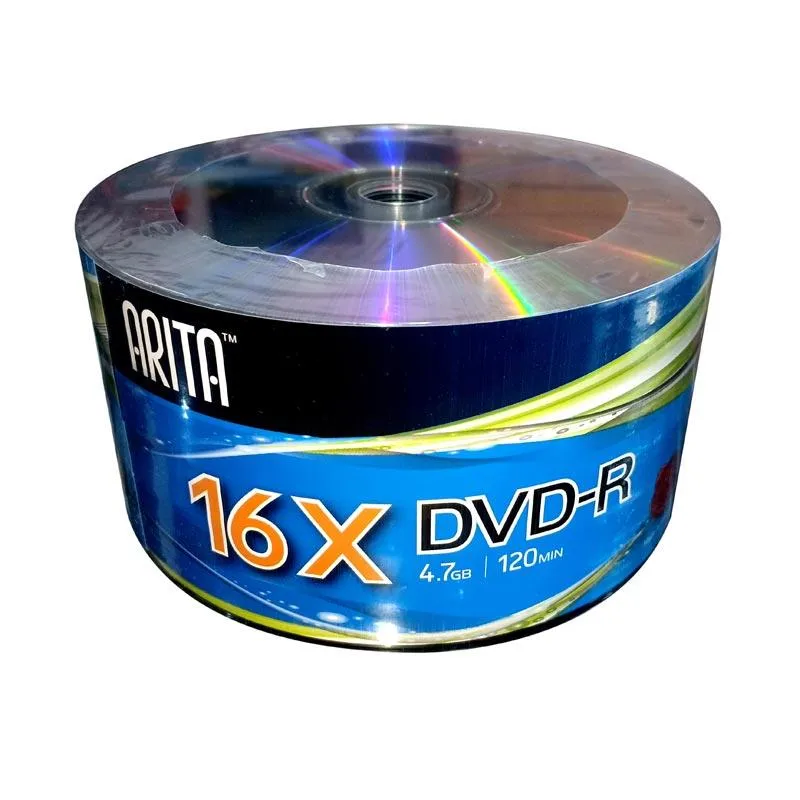 ARITA 4.7 GB DVD-R 16X 50 Adet (1 Paket)