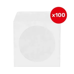 100' LÜ CD/DVD ZARFI- (BEYAZ)