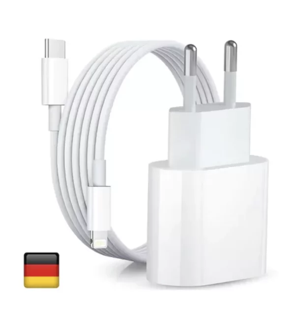Woyax By Deji iPhone 20w Lightning Hızlı Şarj Aleti Beyaz