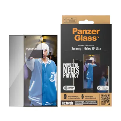 PanzerGlass Samsung S24 Ultra UWF Cam Ekran Koruyucu - Hayalet