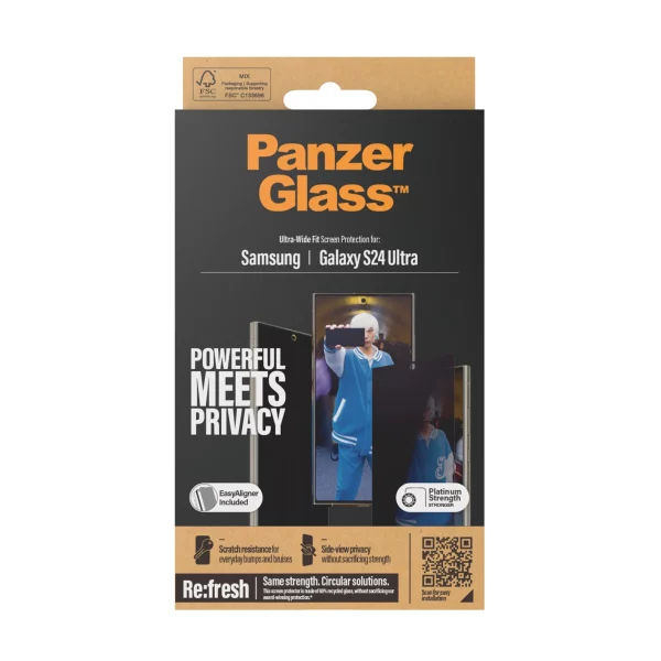 PanzerGlass Samsung S24 Ultra UWF Hayalet Cam Ekran Koruyucu - Görsel 4