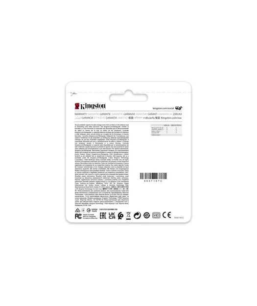 Kingston 64GB Portable USB 3.2 Gen 1 DataTraveler Exodia Onyx Usb Bellek - Görsel 7