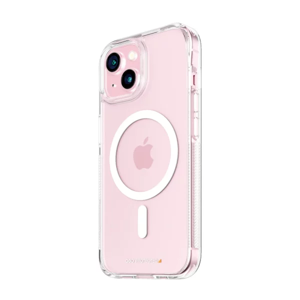 PanzerGlass iPhone 15 HardCase Magsafe D30 Şeffaf Kılıf - Görsel 2