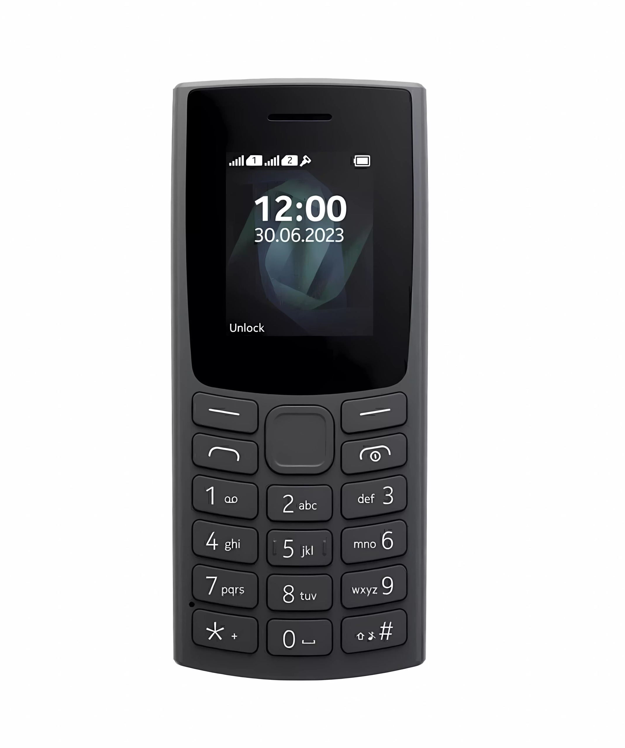 Nokia 106 Tuşlu Telefon - Koyu Gri