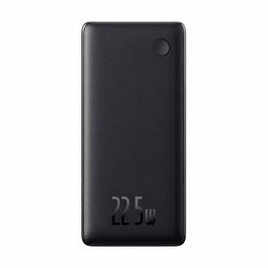 Baseus Airpow Lite 10.000 mAh 22.5W Çift Kablo Powerbank Siyah