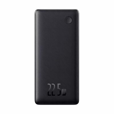 Baseus Airpow Lite 10.000 mAh 22.5W Çift Kablo Powerbank Siyah