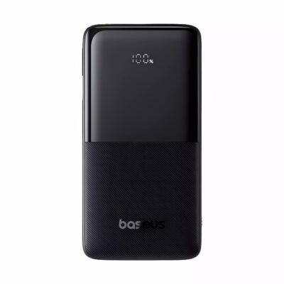 Baseus Bipow 2 Digital Ekranlı 10.000 mah 20W USB-C Kablo Powerbank - Siyah