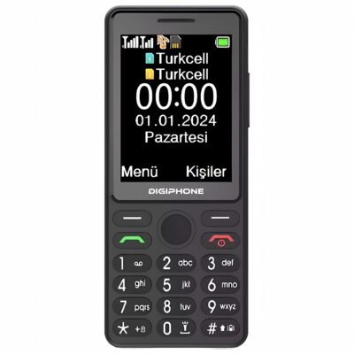 Digiphone S600 Plus Tuşlu Telefon - Siyah