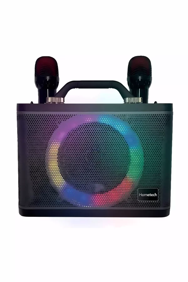 Hometech HT-202 Çift Mikrofonlu Bluetooth Hoparlör