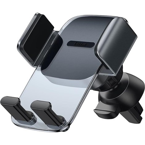 Baseus Easy Control Air Vent Araç İçi Telefon Tutucu Siyah - Görsel 2