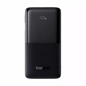 Baseus Bipow 2 Digital Ekranlı 10.000 mah 20W USB-C Kablo Powerbank Siyah