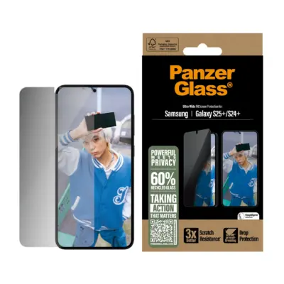 PanzerGlass Galaxy S24 Plus UWF Cam Ekran Koruyucu - Hayalet