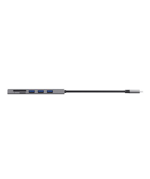 Trust 24191 Harici USB-C Port Çoklayıcı Gümüş - Görsel 3