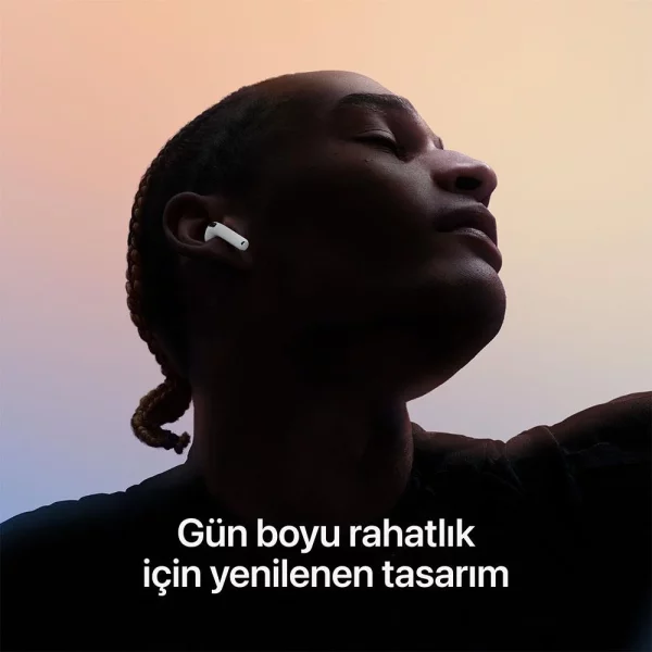 Apple AirPods 4 Aktif Gürültü Engelleme Özellikli Bluetooth Kulaklık - Görsel 8