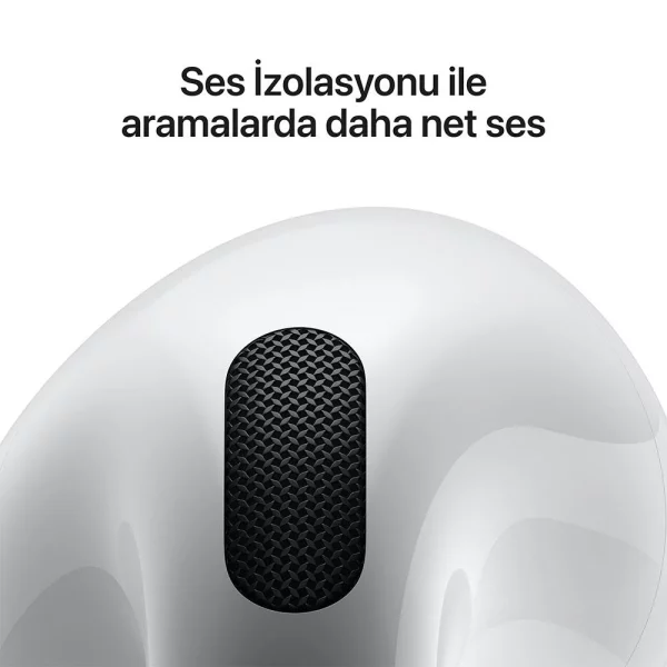 Apple AirPods 4 Aktif Gürültü Engelleme Özellikli Bluetooth Kulaklık - Görsel 3