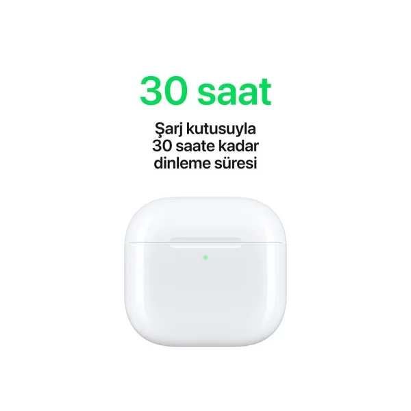 Apple AirPods 4 Aktif Gürültü Engelleme Özellikli Bluetooth Kulaklık - Görsel 5
