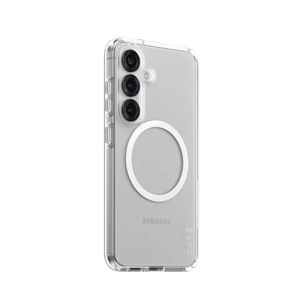 PanzerGlass Care Samsung S25 Ultra Urban Combat QI Beyaz Şeffaf Kılıf - Görsel 2