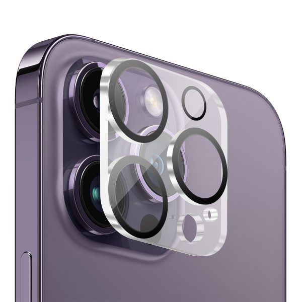 Buff iPhone 14 Pro Şeffaf Kamera Lens Koruyucu - Görsel 2