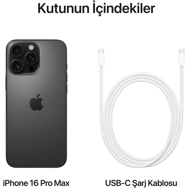 Apple iPhone 16 Pro 128GB Siyah Titanyum - Görsel 6