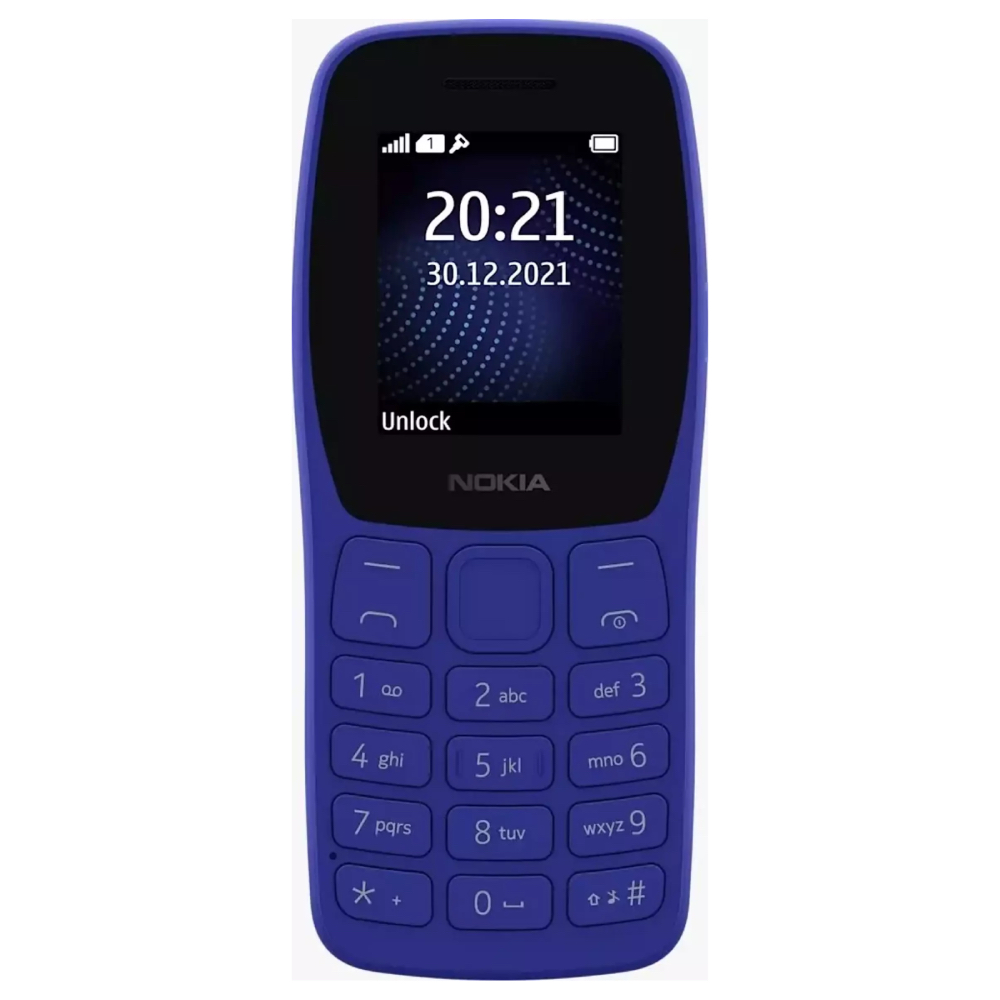 Nokia 105 Classic Tuşlu Telefon Koyu Mavi