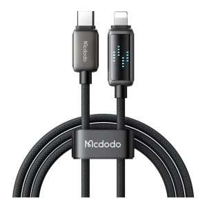 Mcdodo 36W USB-C TO Lightning 1.2 M Dijital Ekran PD Sarj ve Data Kablosu