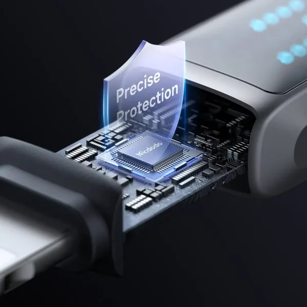 Mcdodo 36W USB-C TO Lightning 1.2 M Dijital Ekran PD Sarj ve Data Kablosu - Görsel 5