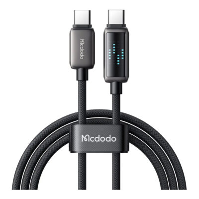 Mcdodo 100W Type-C To Type-C 1.2 M Dijital Ekran PD Sarj ve Data Kablosu