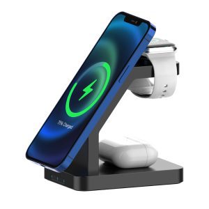 Buff BL34 3in1 Magsafe Uyumlu Kablosuz Şarj Cihazı
