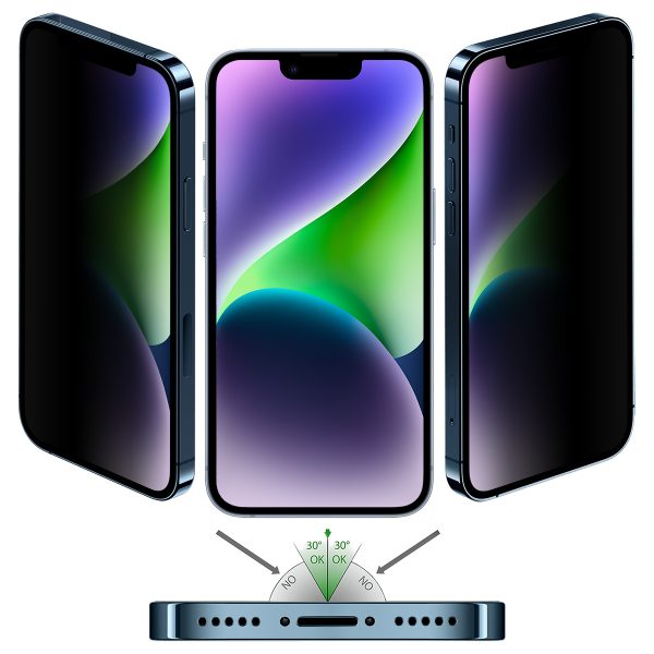 Buff iPhone 13 Pro Max 5D Hayalet Cam Ekran Koruyucu - Görsel 2
