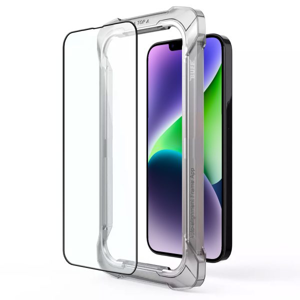Buff iPhone 14 Plus 5D Şeffaf Cam Ekran Koruyucu - Görsel 5