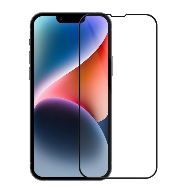 Buff iPhone 13 5D Şeffaf Cam Ekran Koruyucu - Görsel 2