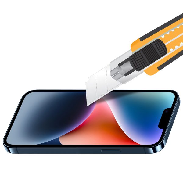 Buff iPhone 13 5D Şeffaf Cam Ekran Koruyucu - Görsel 4