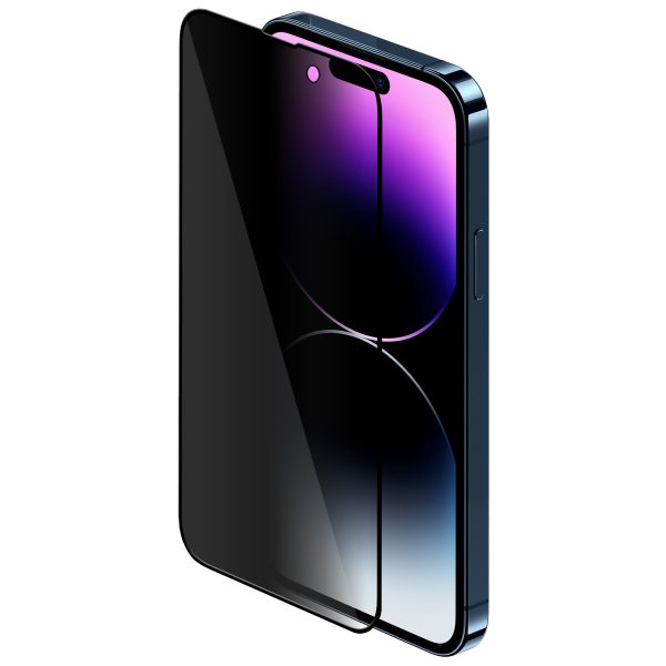 Buff iPhone 14 Pro Max 5D Hayalet Cam Ekran Koruyucu - Görsel 2