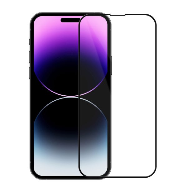 Buff iPhone 14 Pro Max 5D Şeffaf Cam Ekran Koruyucu - Görsel 2
