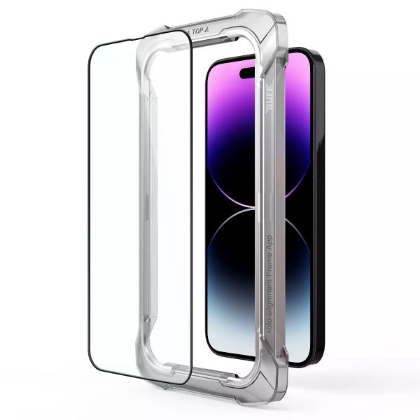 Buff iPhone 14 Pro Max 5D Şeffaf Cam Ekran Koruyucu - Görsel 5