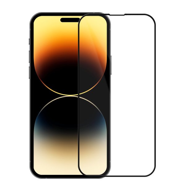 Buff iPhone 14 Pro 5D Şeffaf Cam Ekran Koruyucu - Görsel 2