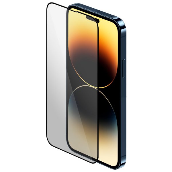 Buff iPhone 14 Pro 5D Şeffaf Cam Ekran Koruyucu - Görsel 3