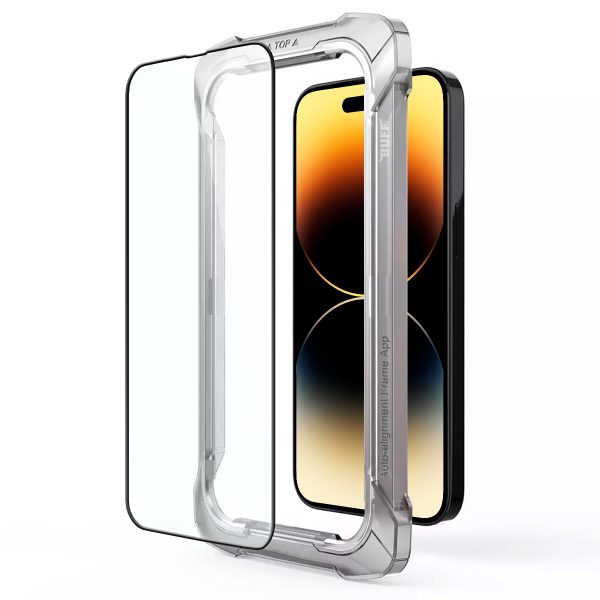 Buff iPhone 14 Pro 5D Şeffaf Cam Ekran Koruyucu - Görsel 5