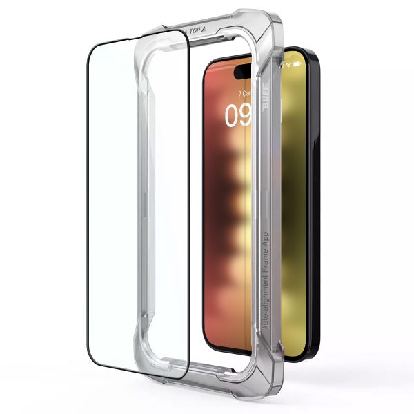 Buff iPhone 15 Pro 5D Şeffaf Cam Ekran Koruyucu - Görsel 5