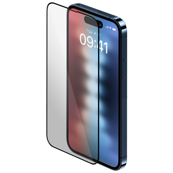 Buff iPhone 15 5D Şeffaf Cam Ekran Koruyucu - Görsel 3