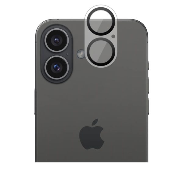 Buff iPhone 16 Plus Şeffaf Kamera Lens Koruyucu