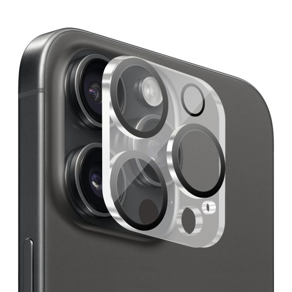Buff iPhone 16 Pro Max Şeffaf Kamera Lens Koruyucu - Görsel 2