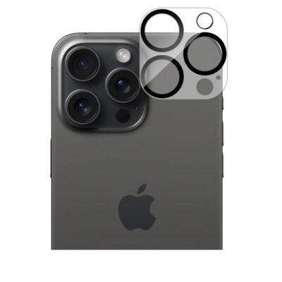 Buff iPhone 16 Pro Max Kamera Lens Koruyucu - Şeffaf